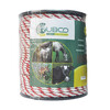 RUBCO-rope 6mm  white-red  6 conductors  200m