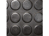 RUBBER SHEET WITH ROUND BUTTON 3MM 1200MM X 10000MM BLACK