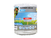 Fil FARMER W9-W blanc 400m