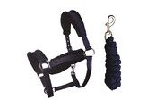 S2G HEADCOLLAR SET WOOLY NAVY  FULL