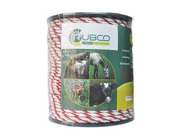 RUBCO-rope 6mm  white-red  6 conductors  200m