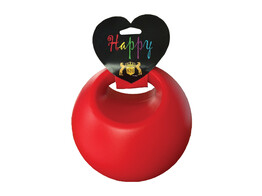 S2G SPEELBAL HAPPY ROOD 20CM