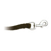 S2G LEAD ROPE WITH CARABINER HOOK CHOCOLATE BROWN
