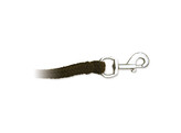 S2G LEAD ROPE WITH CARABINER HOOK CHOCOLATE BROWN
