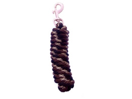 S2G LEAD ROPE BLACK-BROWN-ROSE GOLD