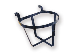 BUCKET HOLDER METAL WITH HOOKS S2G BLACK COATING