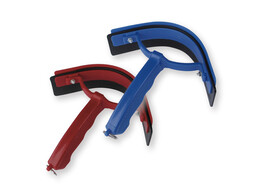 PLASTIC SWEAT SCRAPER S2G  MIXTURE OF COLOURS  BLEU  RED 