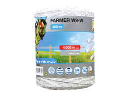 Fil FARMER W9-W blanc 400m