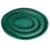 RUBBER CURRY COMB LARGE  GREEN