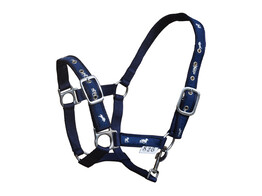 S2G LICOU NYLON  MOTIF CHEVAL PONEY BLEU