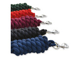 S2G COTTON LEAD ROPE LENGTH 1.80M BRASS ANGLE CARABINER NAVY BLUE
