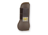 HORSE BOOTS PACK OF 4 IN BLISTER -  DARK BROWN  COB