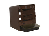 CHICKBOX INDOOR COMPLET BROWN WITH CLEAR FLAP