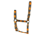 HEAD COLLAR ORANGE WITH TAUPE BLOCKED COB