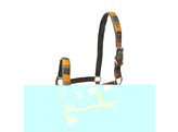 HEAD COLLAR ORANGE WITH TAUPE BLOCKED COB